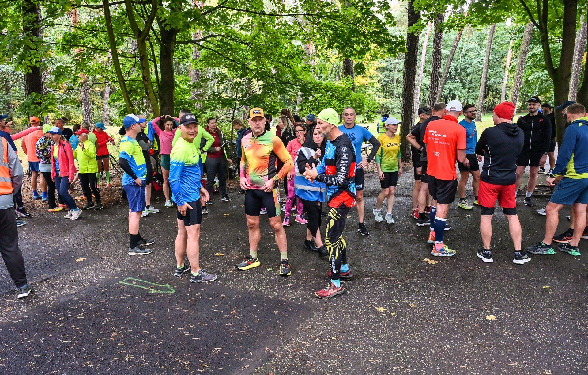 Parkrun nad Starym Kanałem w Bydgoszczy.