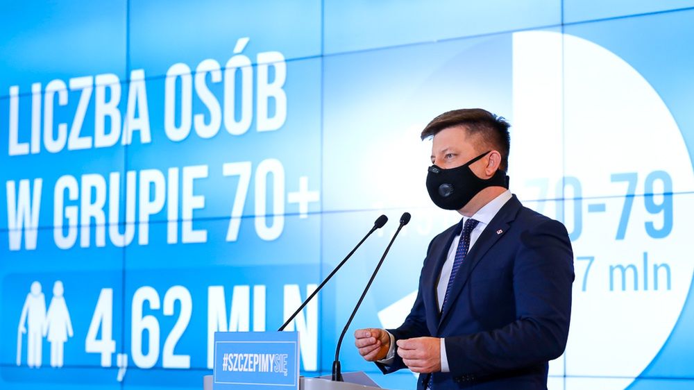 Za akcję szczepień odpowiedzialny ma być minister Michał Dworczyk - szef Kancelarii Prezesa Rady Ministrów