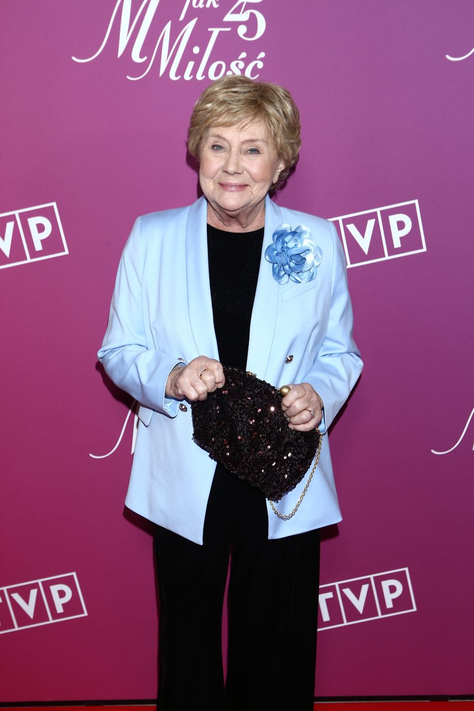 Teresa Lipowska na jubileuszu "M jak miłość"