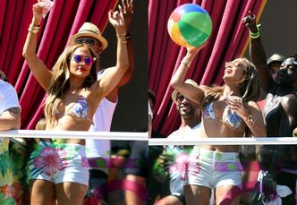 46-letnia Jennifer Lopez imprezuje w bikini. Seksowna? (ZDJĘCIA)