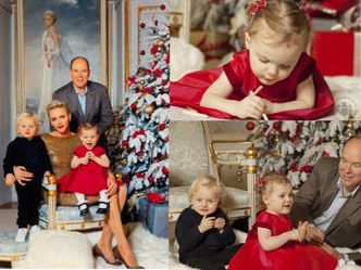 Tak wyglądają świąteczne zdjęcia rodziny królewskiej z Monako!