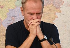 Człowiek w mundurze straszy wysadzaniem wałów. Tusk reaguje