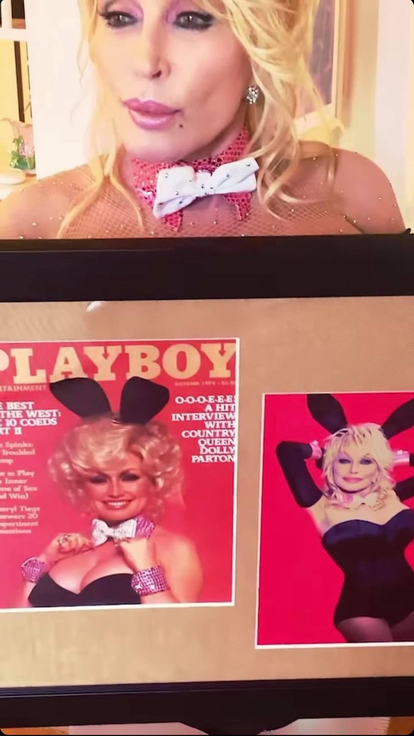 Dolly Parton odtworzyła sesję dla "Playboya" sprzed 43 lat