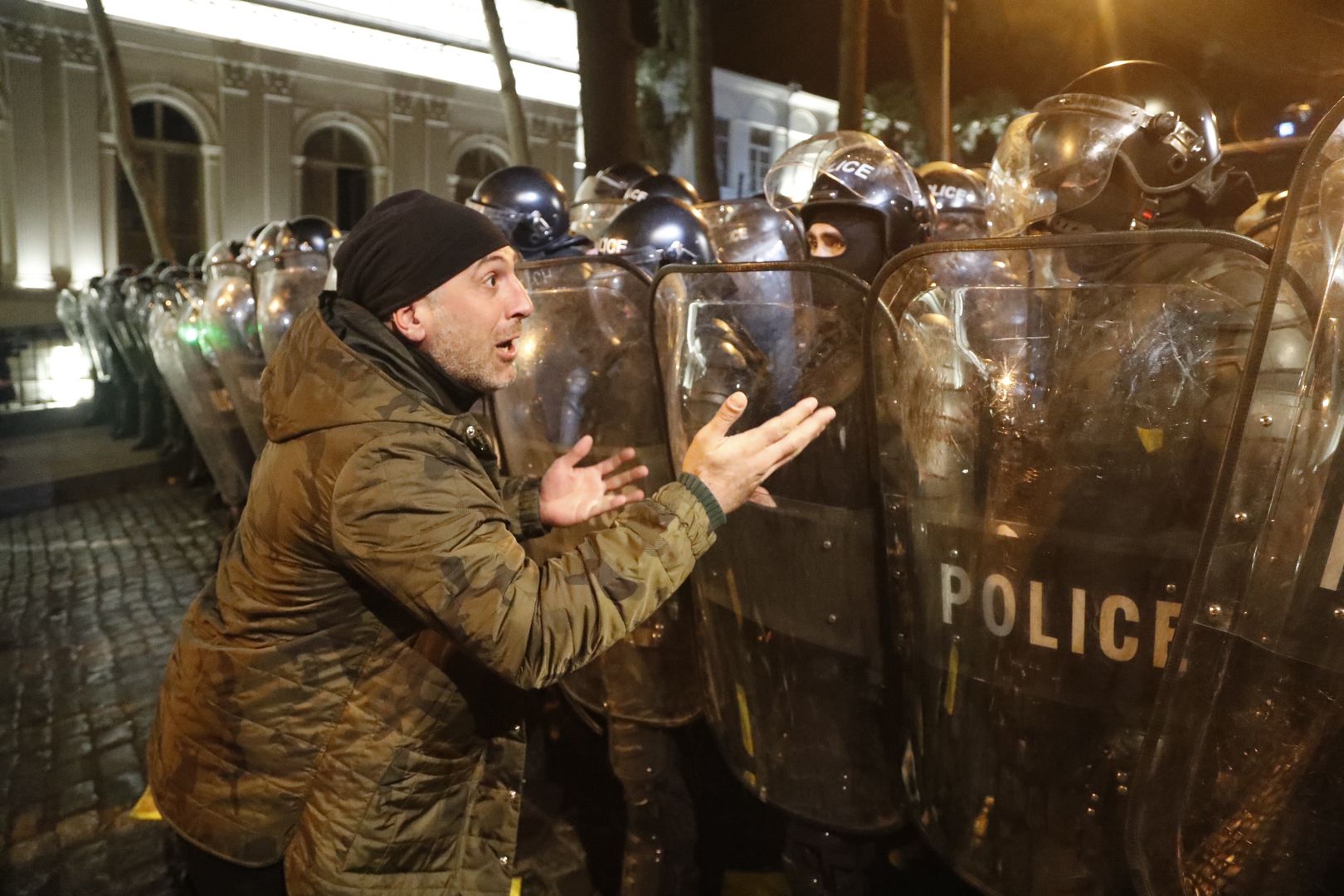 Protesty w Gruzji