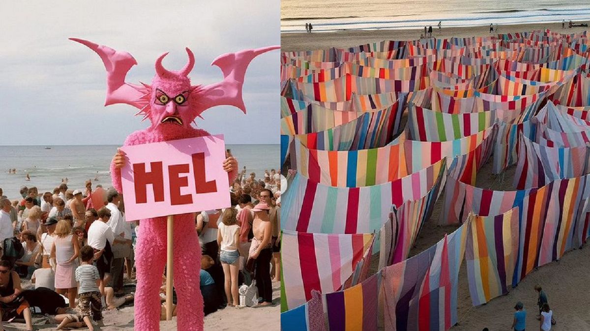 Sztuczna inteligencja pokazała wakacje w Polsce.