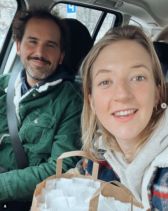Lara Gessler i Piotr Szeląg