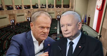 Tąpnięcie notowań KO. PiS wysuwa się na prowadzenie