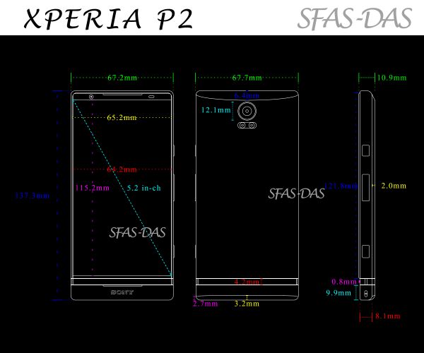 Xperia P2 na horyzoncie. Mocna specyfikacja, wielka bateria i... nowy-stary design 3