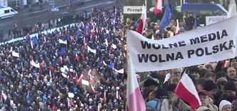 Protestujący w Poznaniu: "Takim ludziom jak Pawłowicz mówimy nie! Kryśka, do domu!"