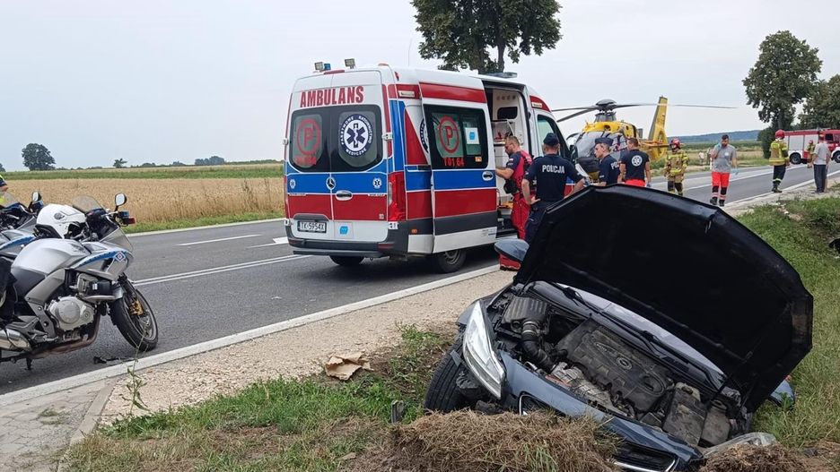 Tragiczny wypadek w Szczeglinie