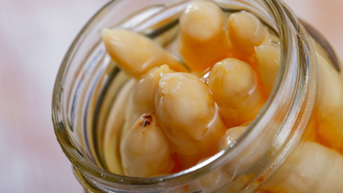 Kiszone białe szparagi