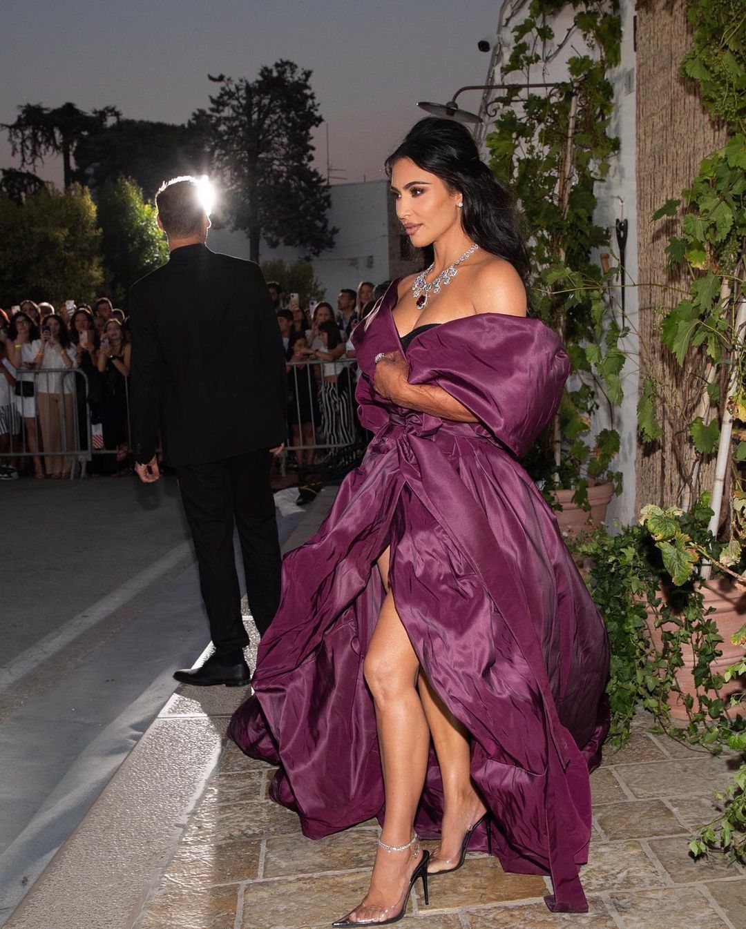 Kim Kardashian na pokazie Dolce&Gabbana