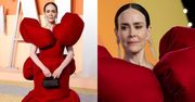 Oscary 2025. Sarah Paulson w bufiastej sukni czaruje na czerwonym dywanie