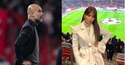 Pep Guardiola zmierzył wzrokiem piękność. Kim była?