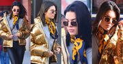 #TRENDY: Kendall Jenner w złotej puchówce