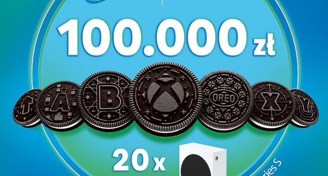 Oreo z limitowaną edycją ciastek z logo Xbox wsparte kampanią