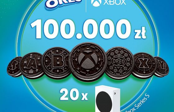 Oreo z limitowaną edycją ciastek z logo Xbox wsparte kampanią