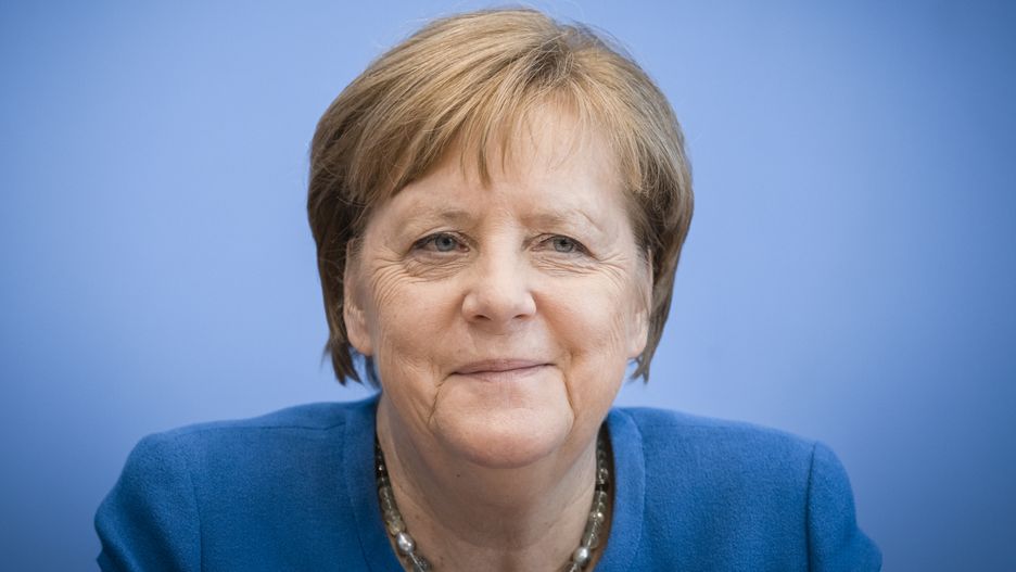BERLIN, GERMANY - MARCH 11:  German Chancellor Angela Merkel after a press conference, on March 11, 2020 in Berlin, Germany. (Photo by Felix Zahn/Photothek via Getty Images)