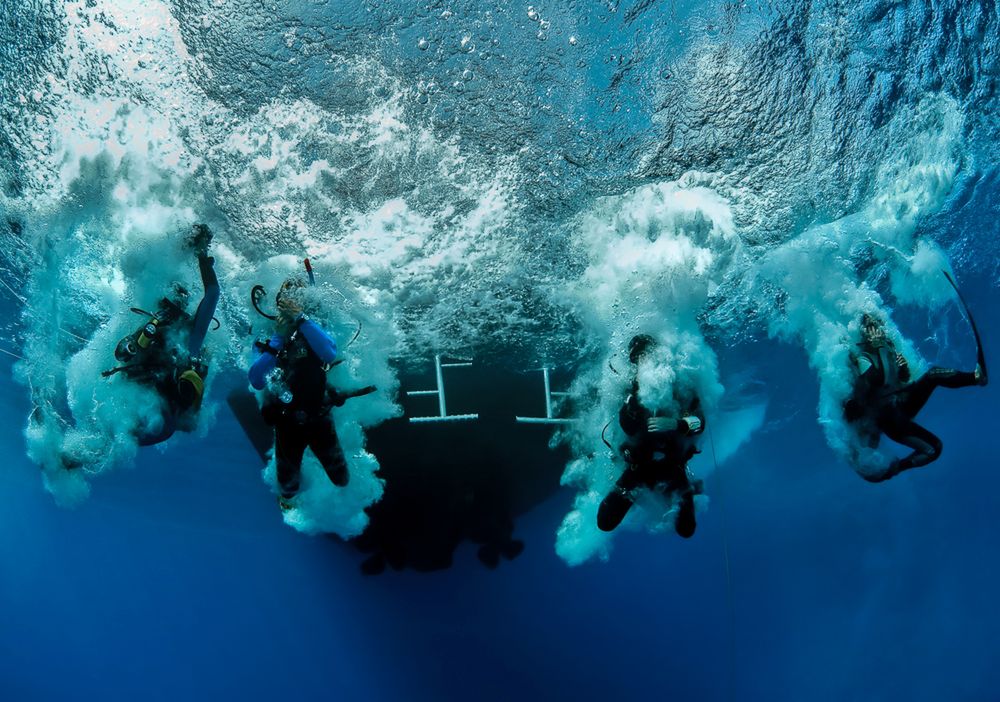 Czy w przypadku fotografii podwodnej można mówić o inspiracjach innych niż spokój i życie podwodne?