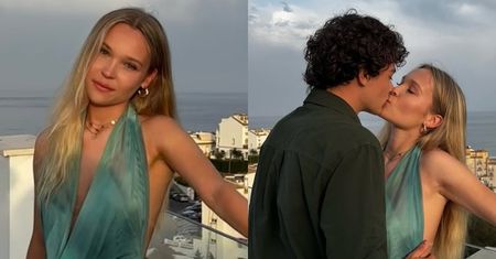 17-letnia córka Moniki Chwajoł chwali się CAŁUŚNYM zdjęciem z chłopakiem prosto z Hiszpanii