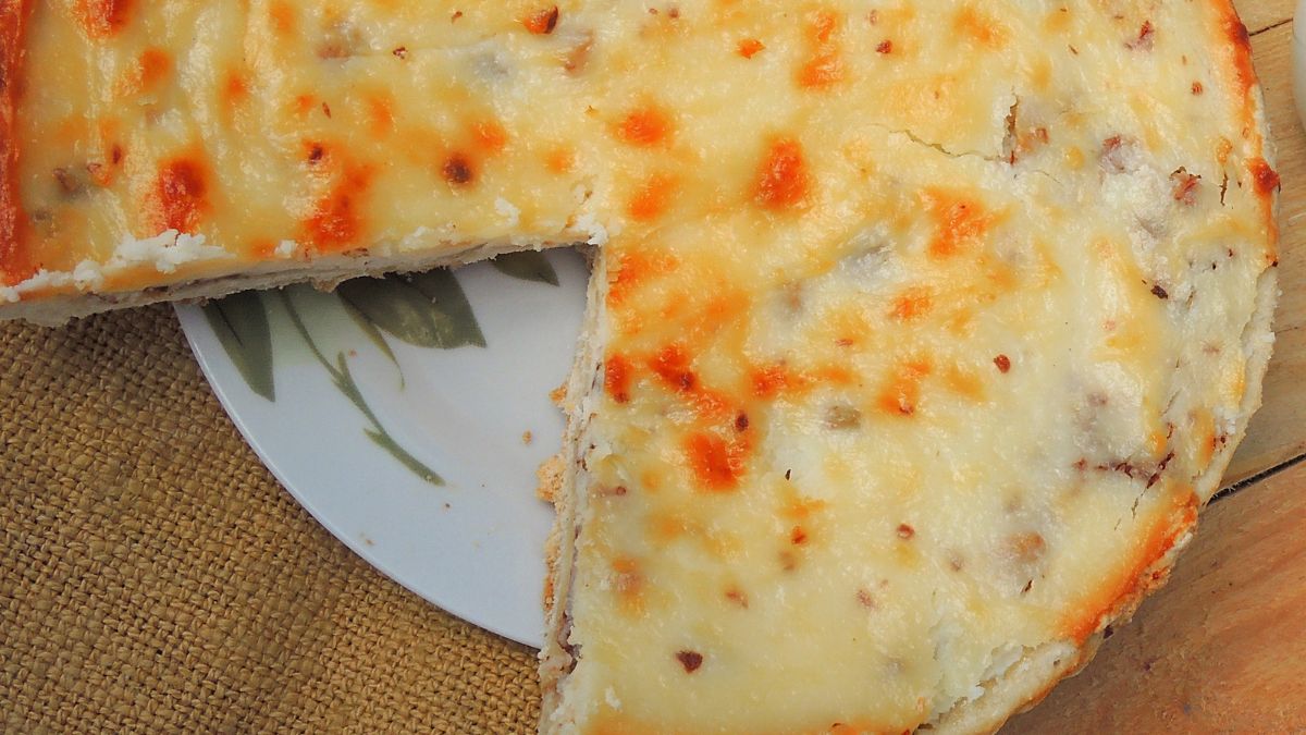 Przepis na zapiekankę twarogową.