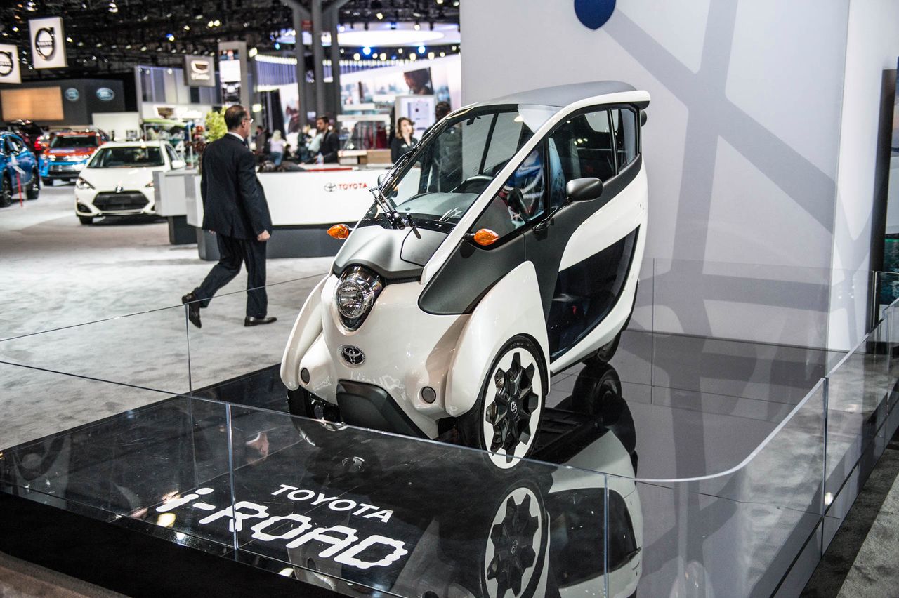 Toyota iRoad - wizja przyszłosci mobilości