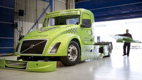 Volvo Hybrid Truck
