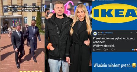 Nawet IKEA i Władysław Kosiniak-Kamysz DWORUJĄ z Chajzera i Bianki i ich rozmowy o pizzy z kebabem. Filip już to skomentował... (FOTO)