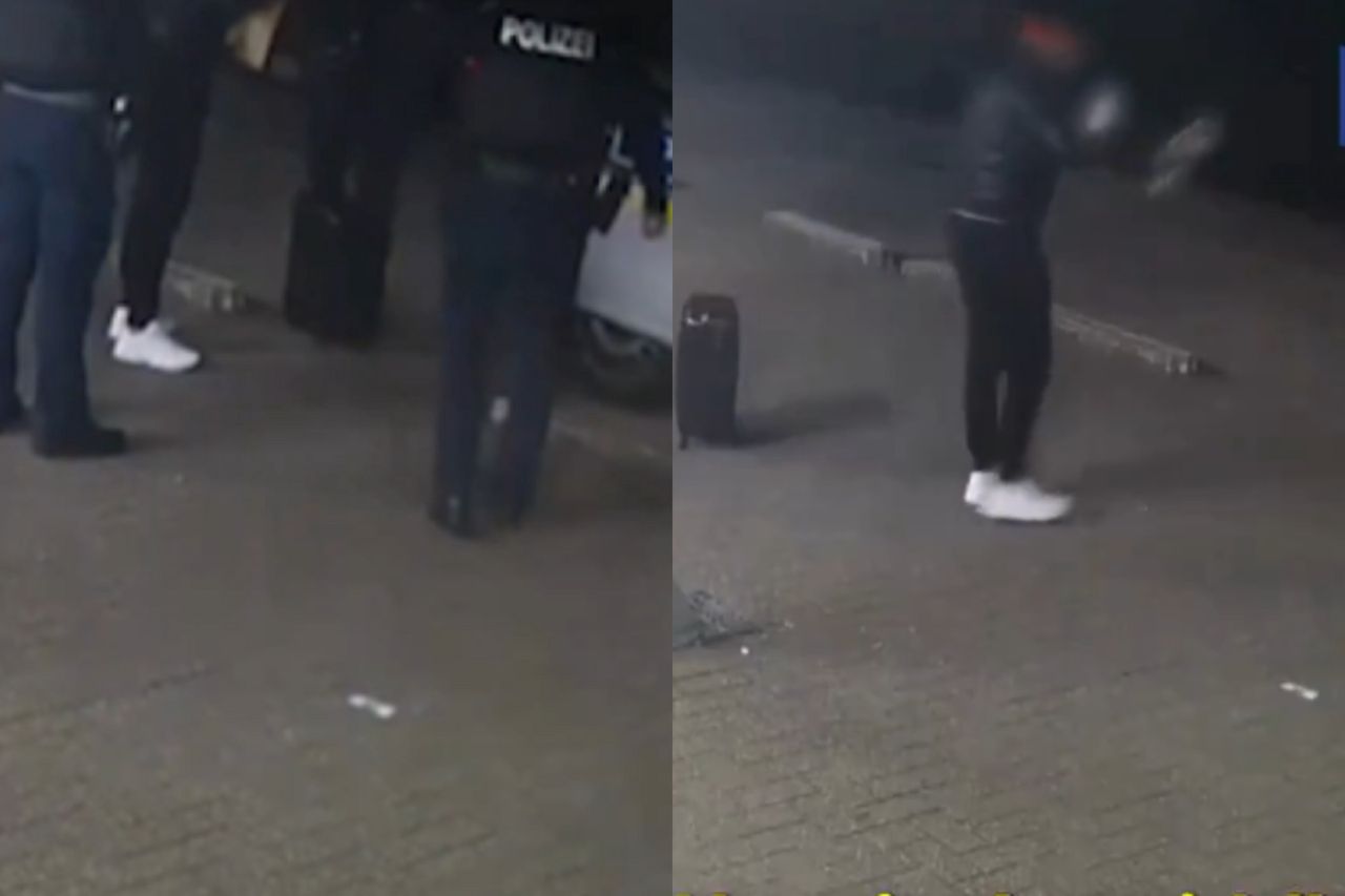 Niemiecka policja przyłapana. Zostawili migranta w Holandii