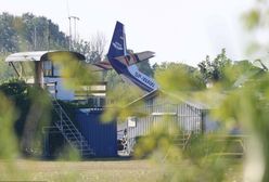 Samolot spadł na hangar. Nowe ustalenia