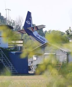 Samolot spadł na hangar. Nowe ustalenia