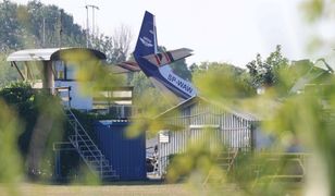 Samolot spadł na hangar. Nowe ustalenia