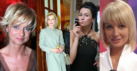 Kinga Rusin, Agnieszka Woźniak-Starak, Anna Popek i Joanna Racewicz. Prezenterki telewizyjne kiedyś i dziś (ZDJĘCIA)