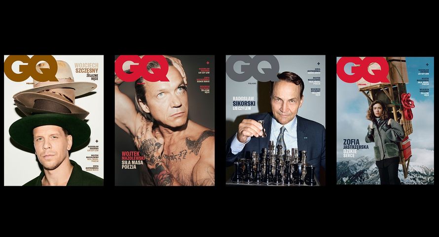 "GQ Poland" już na rynku. 420 stron i cztery okładki