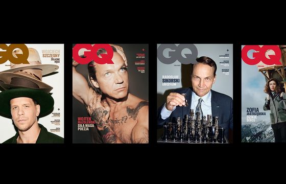 "GQ Poland" już na rynku. 420 stron i cztery okładki