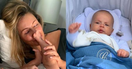 Przykładna mama Małgorzata Rozenek odsłania kulisy wyprawy z Heniem: "Pozdrawiamy ze spaceru" (FOTO)