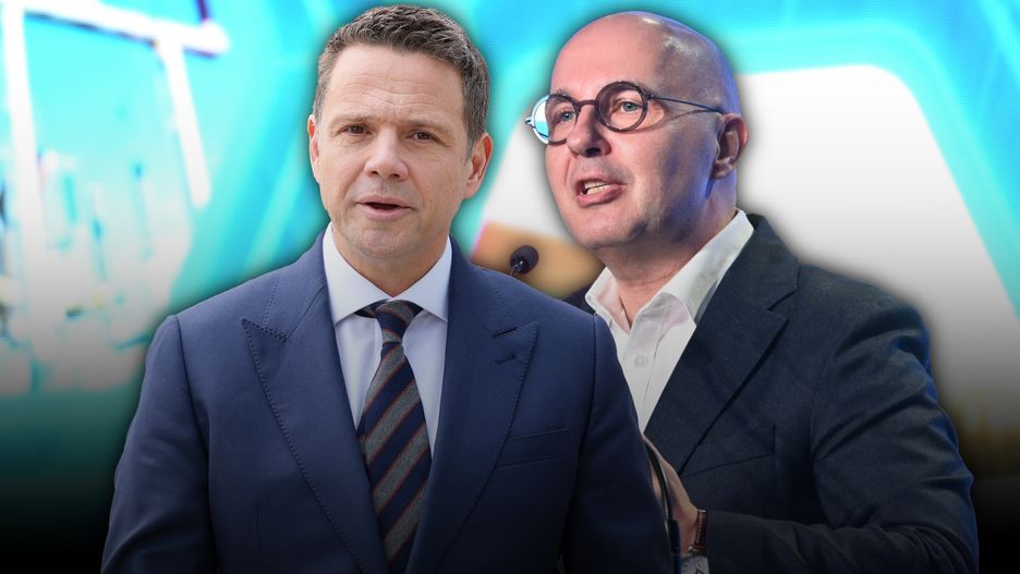 Rafał Trzaskowski i Robert Kropiwnicki