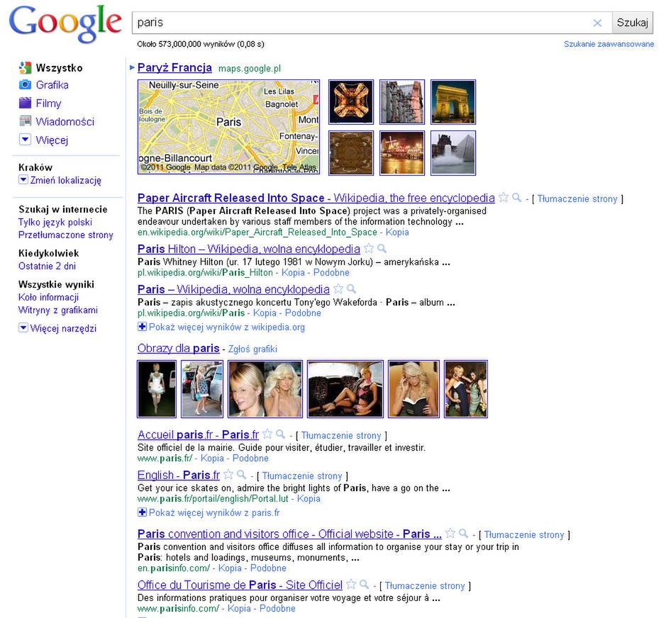 Google nie potrafi znaleźć Paryża. Żart czy błąd w wyszukiwarce? 2