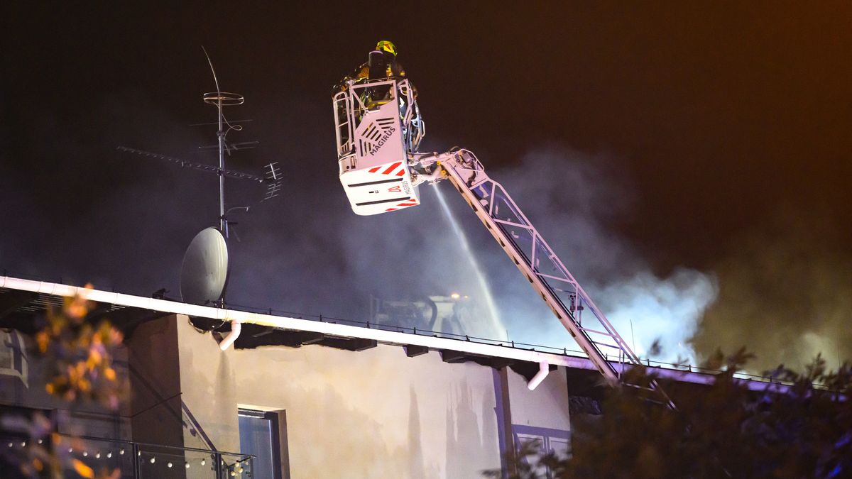 Akcja gaśnicza w Poznaniu