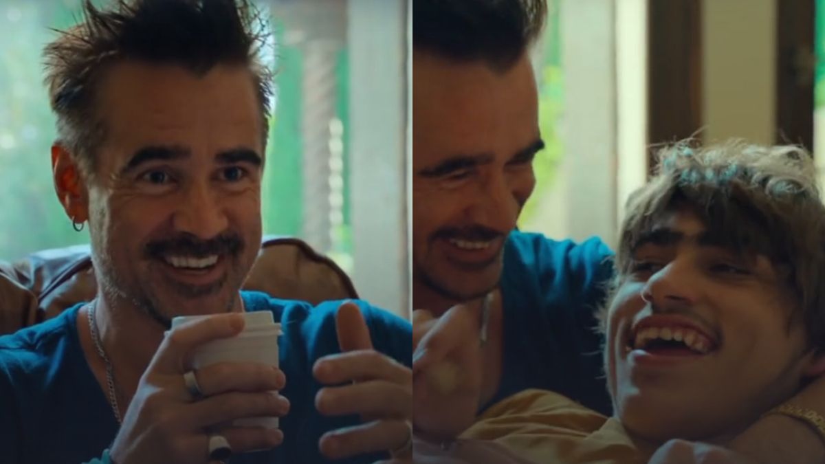 Colin Farrell wpuścił kamery do domu