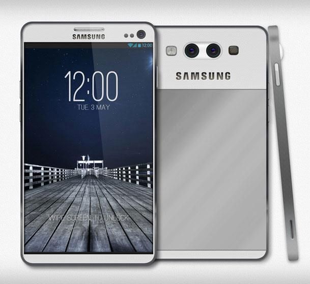 Koncept Samsunga Galaxy S IV (fot. concept-phones.com)