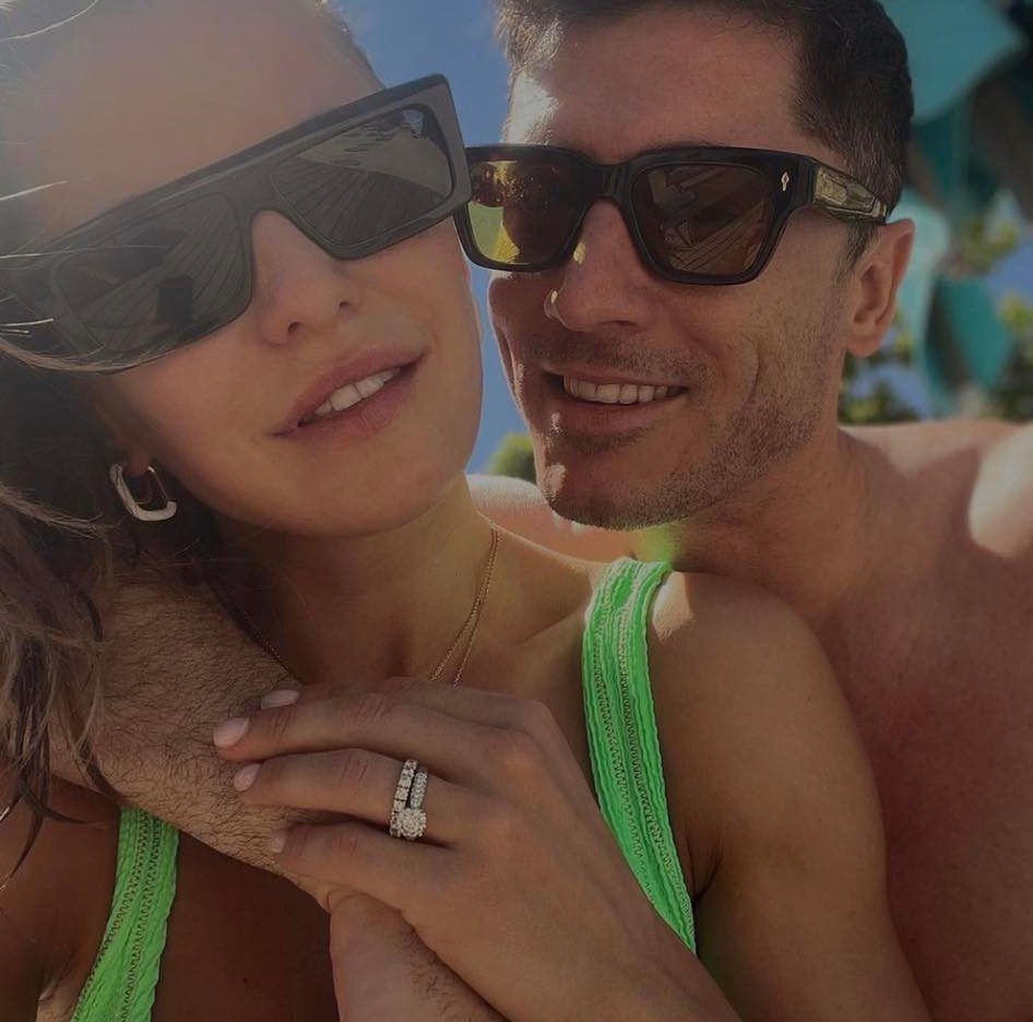 Anna i Robert Lewandowscy w Turcji
