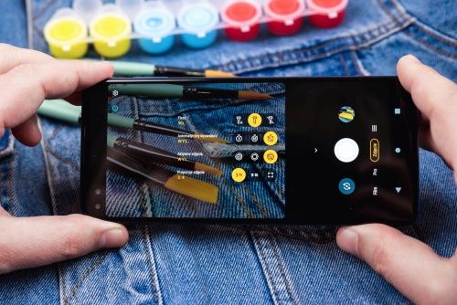 Motorola Moto G100 aparat aplikacja