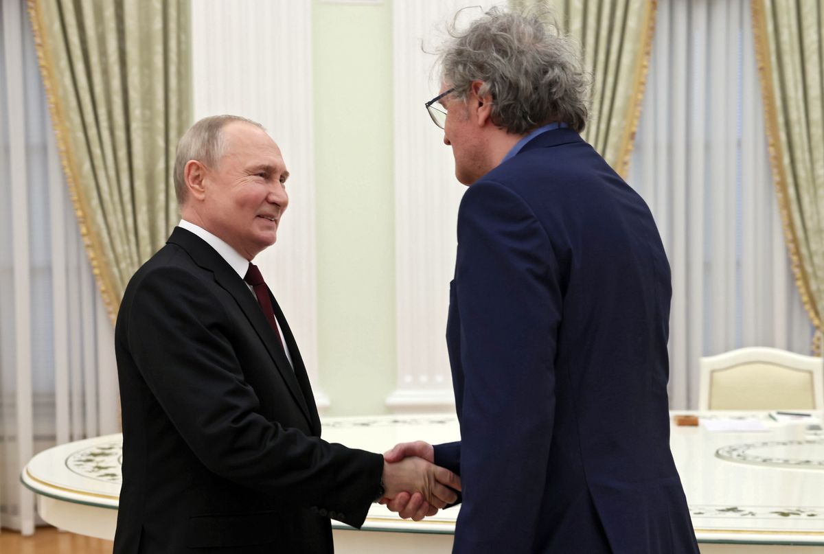 Władimir Putin spotkał się z bałkańskim reżyserem Emirem Kusturicą