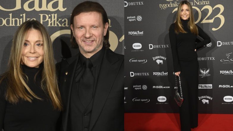 Małgorzata Rozenek i Radosław Majdan na gali