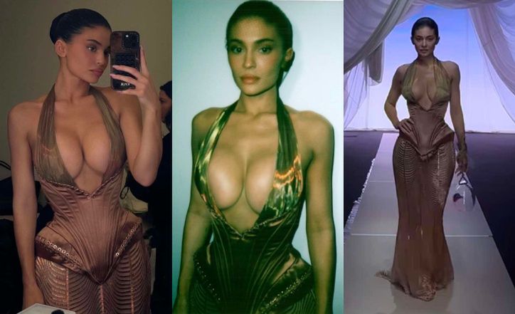 Kylie Jenner szokuje stylizacją na paryskim pokazie