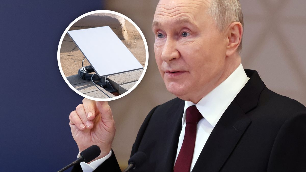 Władimir Putin chce rosyjskiego Starlinka