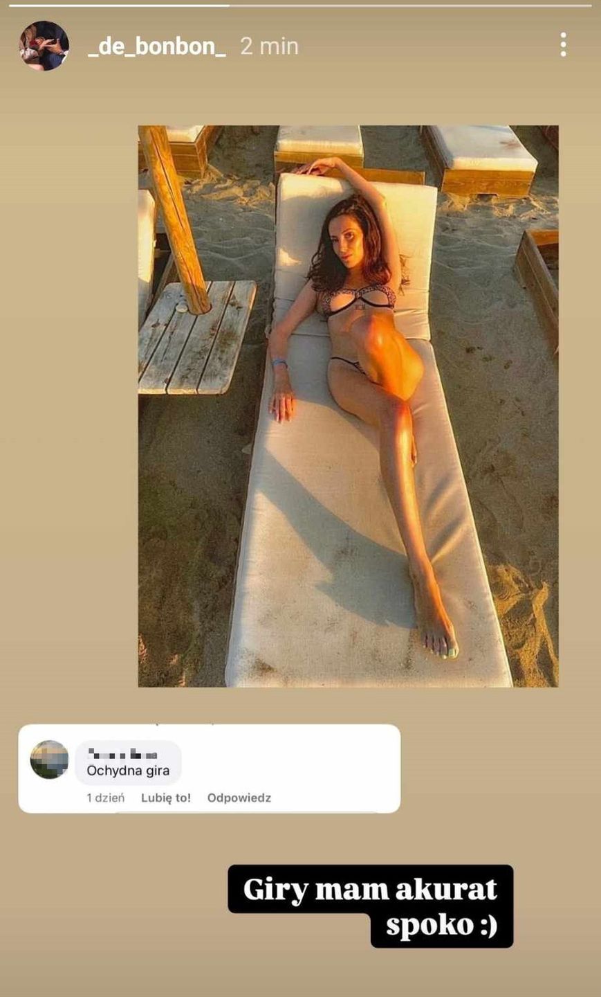Dominika Serowska odpowiedziała na chamski komentarz