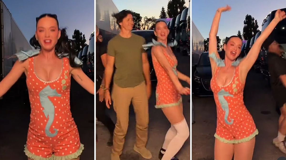 Justin Trudeaun w nagraniu Katy Perry 