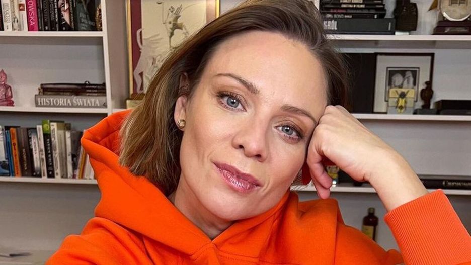 Magda Boczarska w czerwonej stylizacji Instagram/magda_boczarska